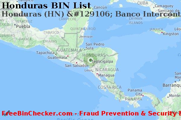 Honduras Honduras+%28HN%29+%26%23129106%3B+Banco+Intercontinental%2C+S.a. BIN List