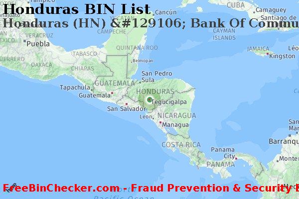 Honduras Honduras+%28HN%29+%26%23129106%3B+Bank+Of+Communications BIN Lijst