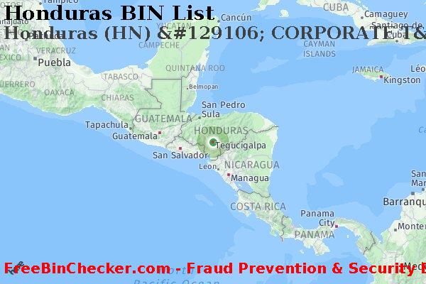 Honduras Honduras+%28HN%29+%26%23129106%3B+CORPORATE+T%26E+card BIN Lijst