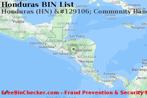 Honduras Honduras+%28HN%29+%26%23129106%3B+Community+Bancservice+Corporation%2C+Inc. BIN List