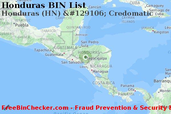 Honduras Honduras+%28HN%29+%26%23129106%3B+Credomatic BIN List
