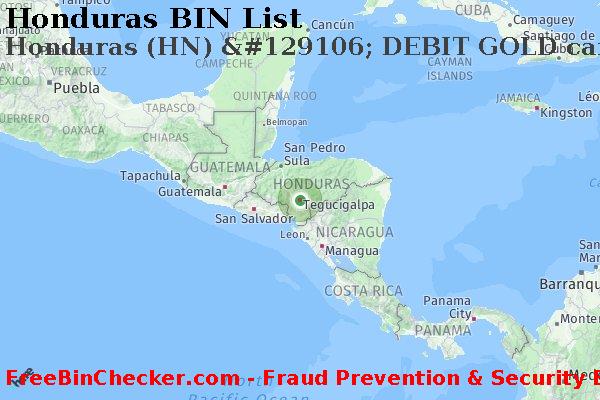 Honduras Honduras+%28HN%29+%26%23129106%3B+DEBIT+GOLD+card BIN List