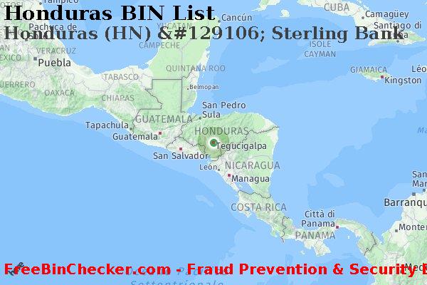 Honduras Honduras+%28HN%29+%26%23129106%3B+Sterling+Bank Lista BIN