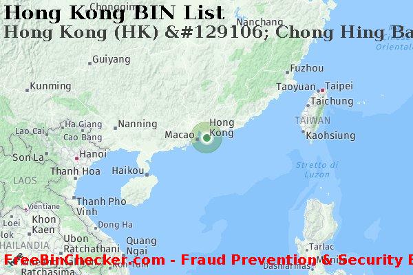 Hong Kong Hong+Kong+%28HK%29+%26%23129106%3B+Chong+Hing+Bank%2C+Ltd. Lista BIN