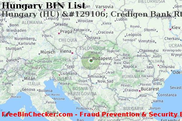 Hungary Hungary+%28HU%29+%26%23129106%3B+Credigen+Bank+Rt. Lista de BIN