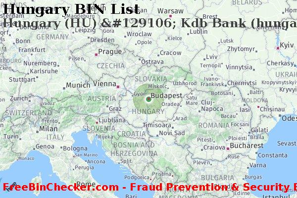 Hungary Hungary+%28HU%29+%26%23129106%3B+Kdb+Bank+%28hungary%29%2C+Ltd. BIN Lijst
