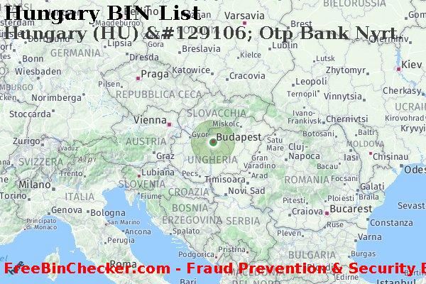 Hungary Hungary+%28HU%29+%26%23129106%3B+Otp+Bank+Nyrt. Lista BIN