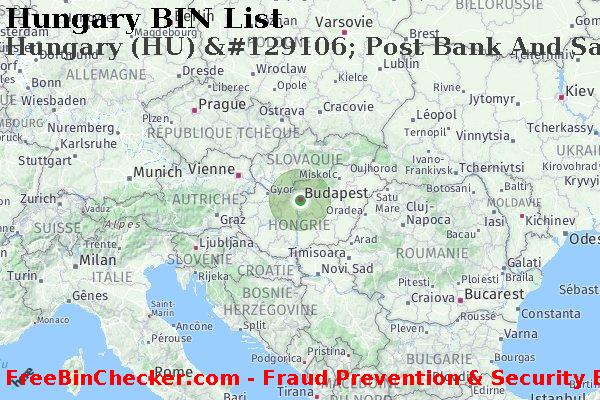 Hungary Hungary+%28HU%29+%26%23129106%3B+Post+Bank+And+Savings+Bank+Corporation+%28postabank+Rt.%29 BIN Liste 