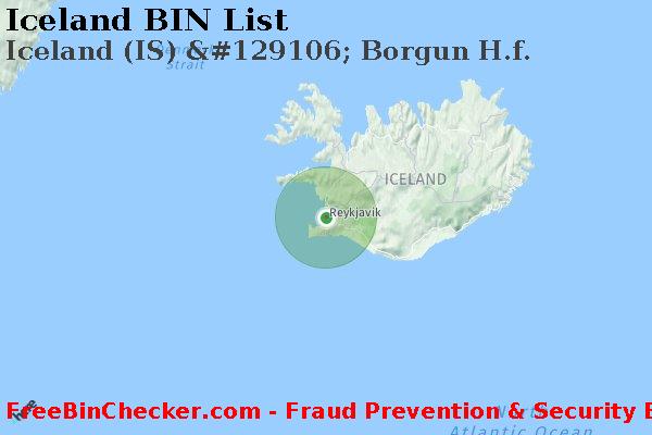 Iceland Iceland+%28IS%29+%26%23129106%3B+Borgun+H.f. BIN List