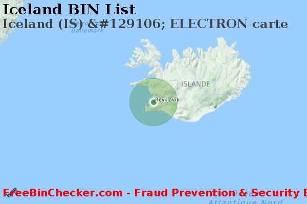 Iceland Iceland+%28IS%29+%26%23129106%3B+ELECTRON+carte BIN Liste 