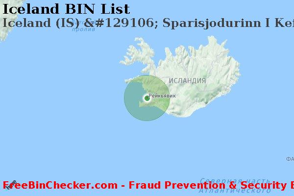 Iceland Iceland+%28IS%29+%26%23129106%3B+Sparisjodurinn+I+Keflavik Список БИН