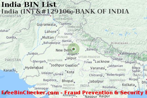India India+%28IN%29+%26%23129106%3B+BANK+OF+INDIA BIN Lijst