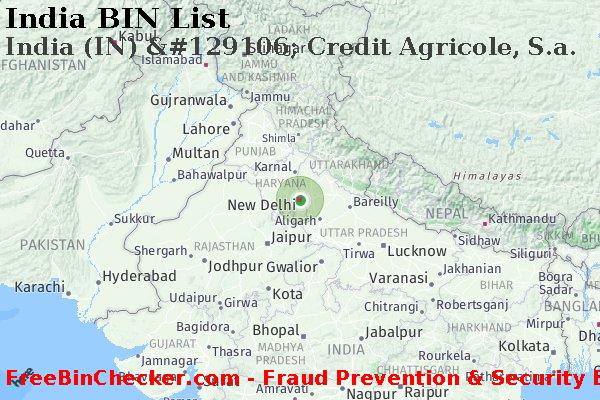 India India+%28IN%29+%26%23129106%3B+Credit+Agricole%2C+S.a. BIN Lijst