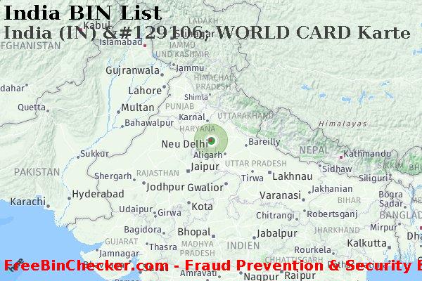 India India+%28IN%29+%26%23129106%3B+WORLD+CARD+Karte BIN-Liste