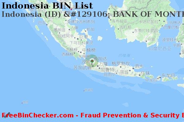 Indonesia Indonesia+%28ID%29+%26%23129106%3B+BANK+OF+MONTREAL BIN列表