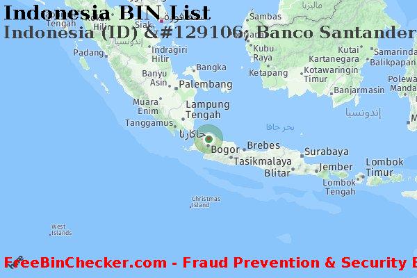 Indonesia Indonesia+%28ID%29+%26%23129106%3B+Banco+Santander%2C+S.a. قائمة BIN