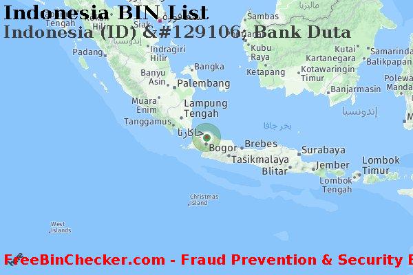 Indonesia Indonesia+%28ID%29+%26%23129106%3B+Bank+Duta قائمة BIN