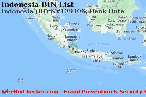 Indonesia Indonesia+%28ID%29+%26%23129106%3B+Bank+Duta Lista BIN