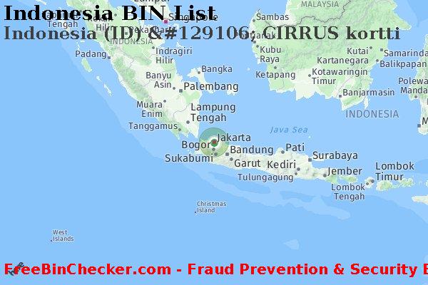 Indonesia Indonesia+%28ID%29+%26%23129106%3B+CIRRUS+kortti BIN List