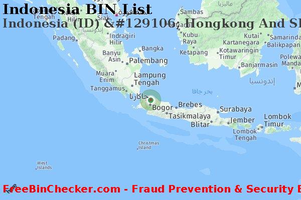 Indonesia Indonesia+%28ID%29+%26%23129106%3B+Hongkong+And+Shanghai+Banking+Corporation+Limited قائمة BIN