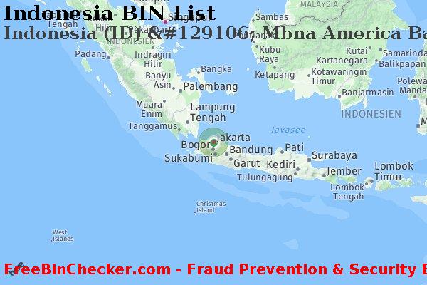 Indonesia Indonesia+%28ID%29+%26%23129106%3B+Mbna+America+Bank%2C+N.a. BIN-Liste