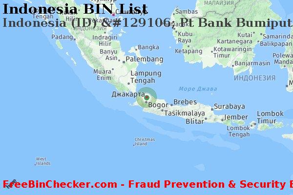 Indonesia Indonesia+%28ID%29+%26%23129106%3B+Pt+Bank+Bumiputera+Indonesia%2C+Tbk. Список БИН