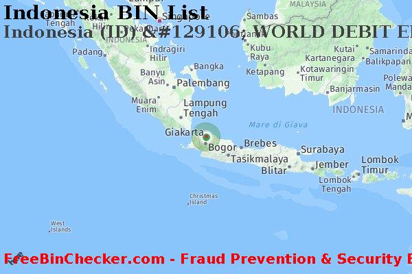 Indonesia Indonesia+%28ID%29+%26%23129106%3B+WORLD+DEBIT+EMBOSSED+scheda Lista BIN