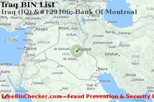 Iraq Iraq+%28IQ%29+%26%23129106%3B+Bank+Of+Montreal BIN-Liste