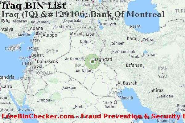 Iraq Iraq+%28IQ%29+%26%23129106%3B+Bank+Of+Montreal BIN List