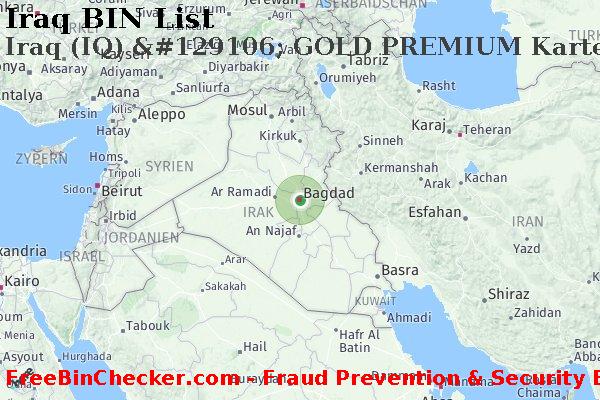 Iraq Iraq+%28IQ%29+%26%23129106%3B+GOLD+PREMIUM+Karte BIN-Liste
