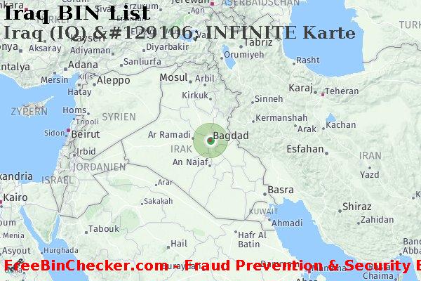 Iraq Iraq+%28IQ%29+%26%23129106%3B+INFINITE+Karte BIN-Liste