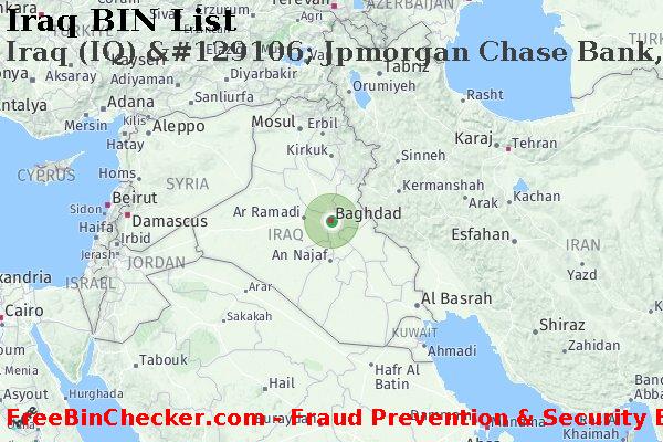 Iraq Iraq+%28IQ%29+%26%23129106%3B+Jpmorgan+Chase+Bank%2C+N.a. BIN List