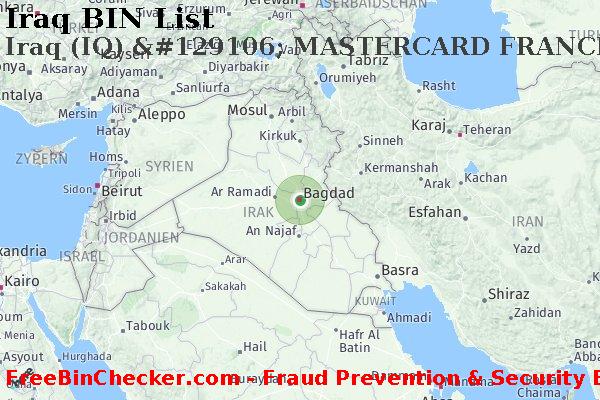 Iraq Iraq+%28IQ%29+%26%23129106%3B+MASTERCARD+FRANCE+S.A.S. BIN-Liste