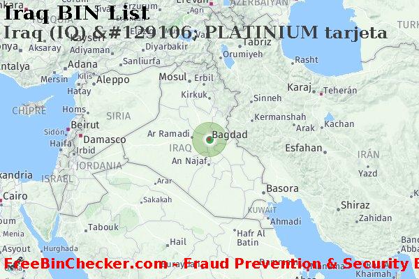 Iraq Iraq+%28IQ%29+%26%23129106%3B+PLATINIUM+tarjeta Lista de BIN