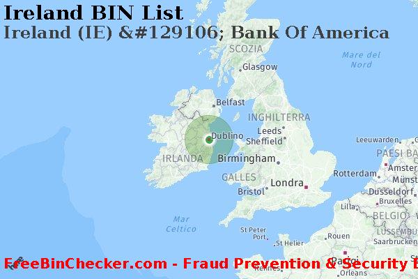 Ireland Ireland+%28IE%29+%26%23129106%3B+Bank+Of+America Lista BIN