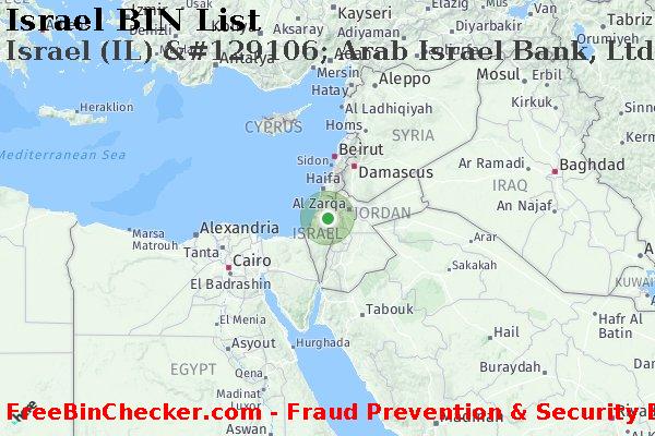Israel Israel+%28IL%29+%26%23129106%3B+Arab+Israel+Bank%2C+Ltd. BIN List