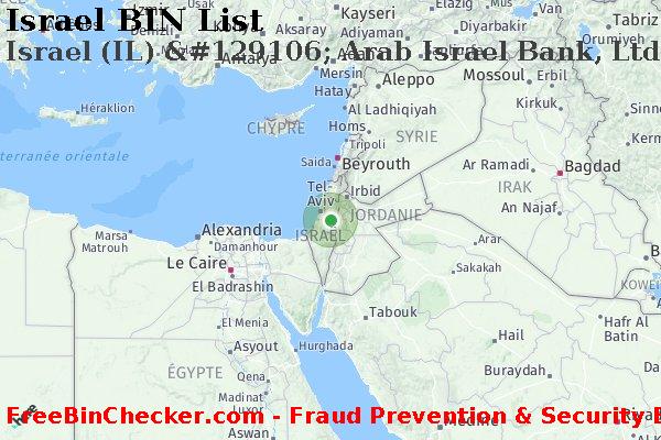 Israel Israel+%28IL%29+%26%23129106%3B+Arab+Israel+Bank%2C+Ltd. BIN Liste 