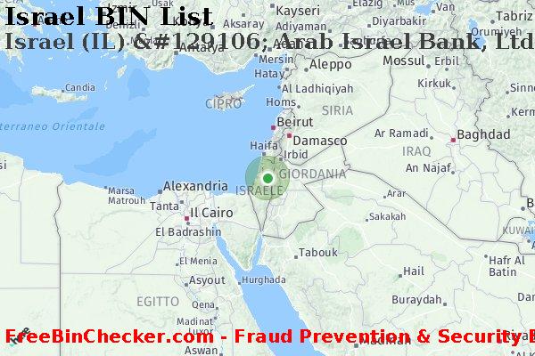 Israel Israel+%28IL%29+%26%23129106%3B+Arab+Israel+Bank%2C+Ltd. Lista BIN