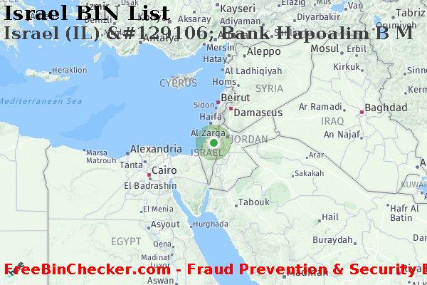 Israel Israel+%28IL%29+%26%23129106%3B+Bank+Hapoalim+B+M BIN List