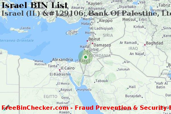 Israel Israel+%28IL%29+%26%23129106%3B+Bank+Of+Palestine%2C+Ltd. Lista BIN