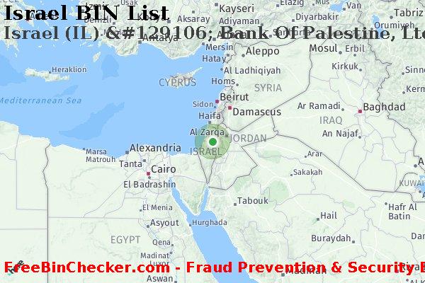 Israel Israel+%28IL%29+%26%23129106%3B+Bank+Of+Palestine%2C+Ltd. BIN Dhaftar