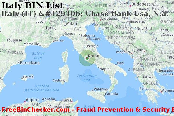 Italy Italy+%28IT%29+%26%23129106%3B+Chase+Bank+Usa%2C+N.a. BIN Danh sách