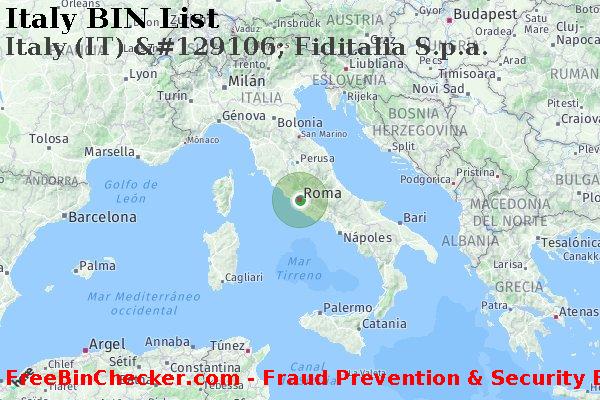 Italy Italy+%28IT%29+%26%23129106%3B+Fiditalia+S.p.a. Lista de BIN