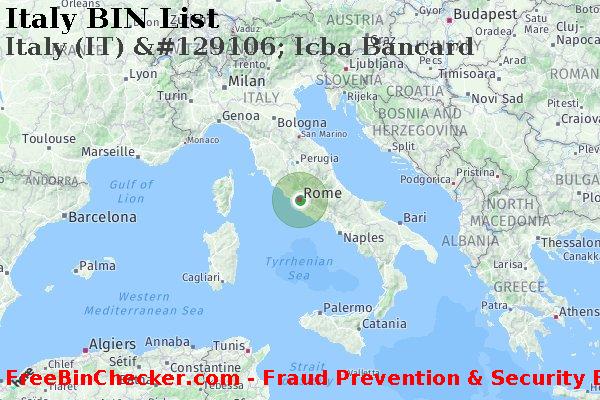 Italy Italy+%28IT%29+%26%23129106%3B+Icba+Bancard BIN List