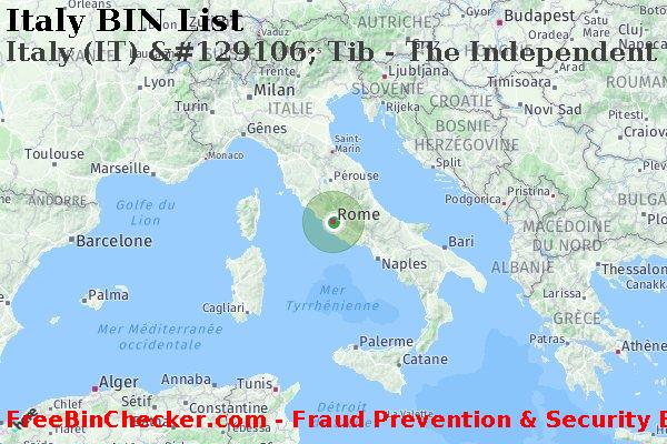 Italy Italy+%28IT%29+%26%23129106%3B+Tib+-+The+Independent+Bankersbank BIN Liste 