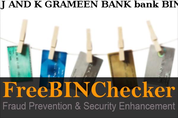 J AND K GRAMEEN BANK Lista de BIN