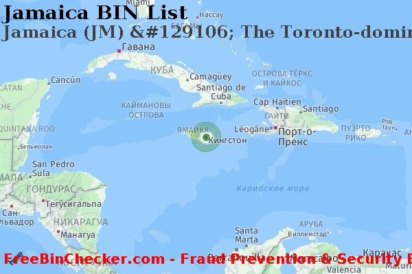 Jamaica Jamaica+%28JM%29+%26%23129106%3B+The+Toronto-dominion+Bank Список БИН