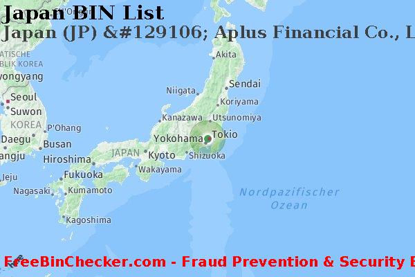 Japan Japan+%28JP%29+%26%23129106%3B+Aplus+Financial+Co.%2C+Ltd. BIN-Liste