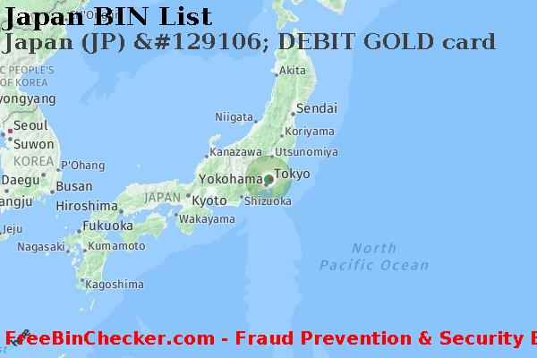 Japan Japan+%28JP%29+%26%23129106%3B+DEBIT+GOLD+card BIN Lijst
