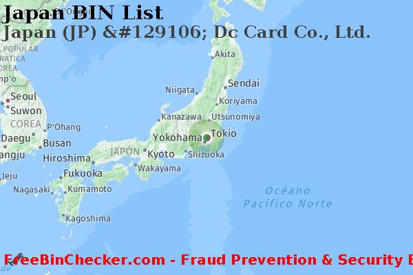 Japan Japan+%28JP%29+%26%23129106%3B+Dc+Card+Co.%2C+Ltd. Lista de BIN
